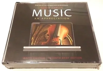 New Sealed - Music An Appreciation 5 Cd Set Roger Kamien 2011 Mcgraw-hill Sony • $199.95