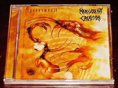 Malevolent Creation: Envenomed II CD 2021 Reissue Bonus Tracks Back On Black NEW • $17.95