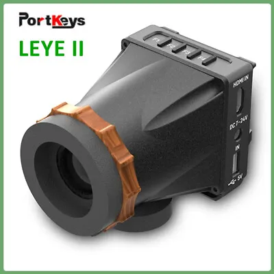 PortKeys LEYE II Portable 4K HDMI LCD Screen 1440 X 900 Electronic Viewfinder • $385