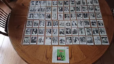 1964 The Munsters Complete 72 Trading Card Set & Wrapper (VG-NM) • $610