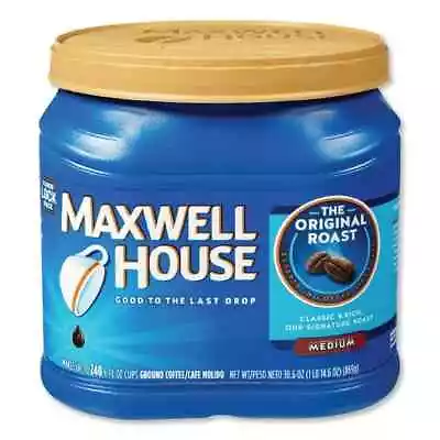 Maxwell House The Original Roast Medium Roast Ground Coffee (30.6 Oz Canister) • $10.69