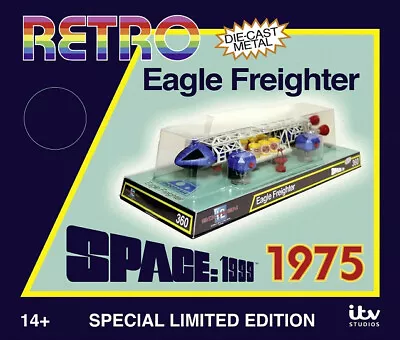 Space 1999 - LE SET - RETRO EAGLE FREIGHTER Gerry Anderson Transporter Moonbase • $189.95