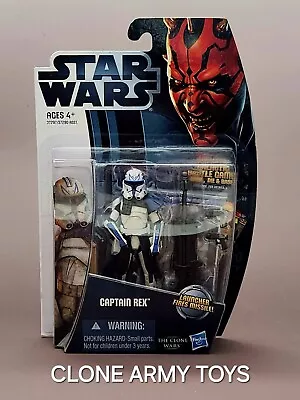 Star Wars Captain Rex Phase II 2 Armor Missle Launcher Clone Collection CW13 • $34.99