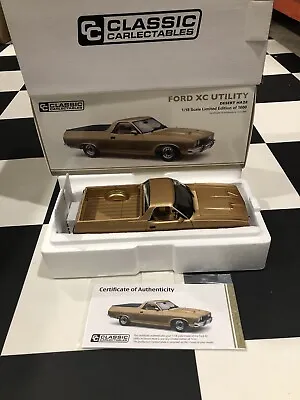 1:18 Classic Carlectables Ford XC Falcon Utility Ute - Desert Haze • $200