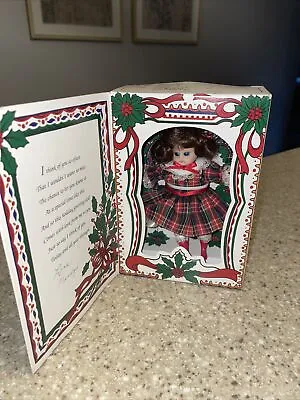 Marie Osmond Fine Porcelain Christmas Greeting Card Doll Knickerbocker 1993 LE • $12.74