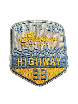 Fabulous Vintage Style Indian Motorcycles  Sea To Sky  Commemorative Patch... • $8.99