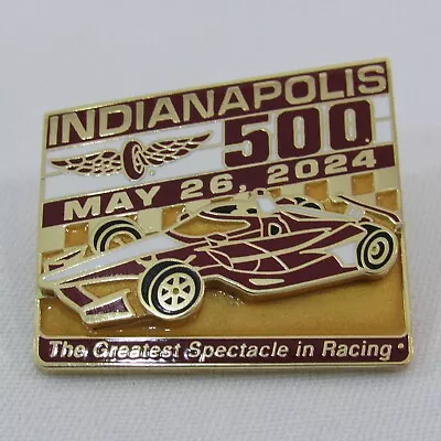 2024 Indianapolis 500 Event Car Mount Collector Lapel Pin May 26 • $14.99