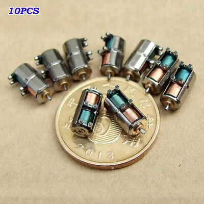10PCS DC 5V 2-Phase 4-Wire Micro Mini 4mm Precision Stepper Motor Stepping Motor • $2.95