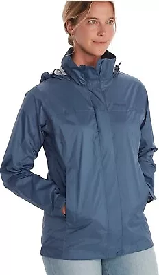 Marmot Women's Wm's Precip Eco Jacket S23 Waterproof Jacket Lightweight Hooded • £80
