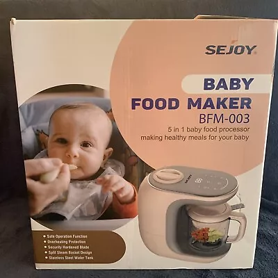 Baby Food Maker Baby Food Processor Blender Grinder Steamer Cooks Blends  • $24.88