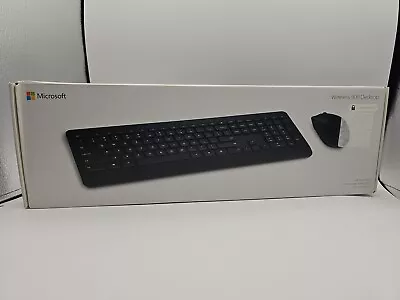 Microsoft Wireless Desktop 900 Keyboard Mouse Combo PT3-00001 Black - NEW Open • $34.99