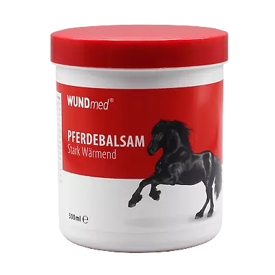 16.50Eur/L) 2x Wundmed Horse Balm Strong Warming Hot 2x 500ml • £14.23