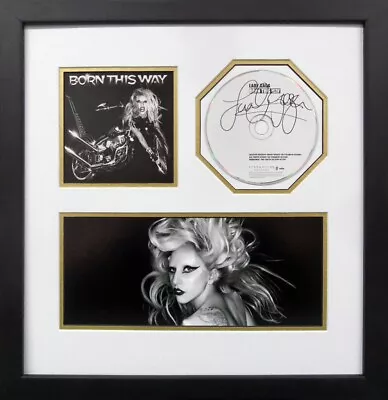 Lady Ga Ga Framed Cd • £90