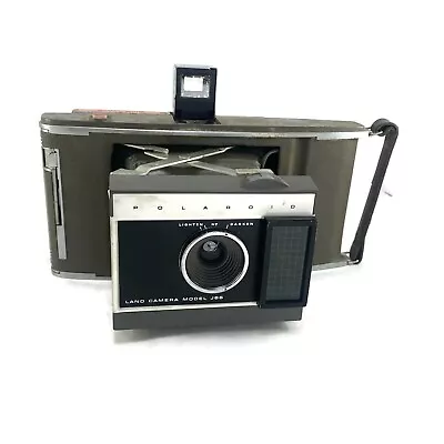 Vintage Polaroid Model J66 Land Camera With Leather Case • $9.99