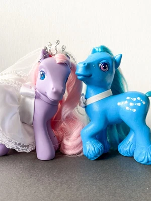 £250 • Buy My Little Pony Custom OOAK Bride And Groom Set SAMMYTVR 2008
