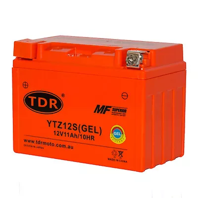 YTZ12S Motorcycle Battery EQUIV TO YTX9BS YT12ABS YTZ14S Replace Yussa MBTX9U • $59.59
