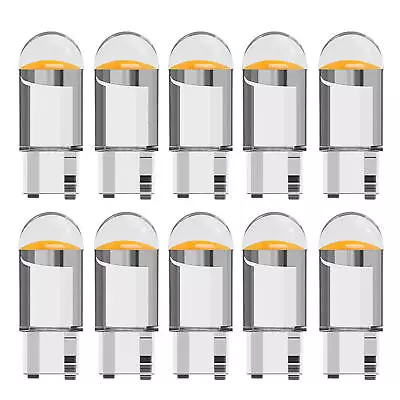 10pcs Car LED T10 W5W Canbus Glass Reading Dome Lamp Wedge License Plate Light • $13.29