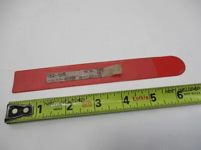 MITUTOYO # 182-105 Red Plastic Case (only) For A 6  Scale Ruler 150 Mm EC • $5.97