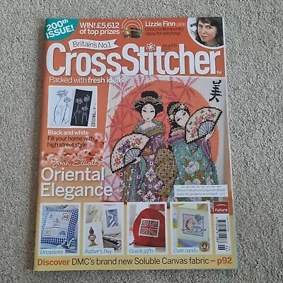 Cross Stitcher 200 - Oriental Union Jack Baby Miffy Country Companionscards • £2