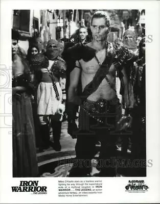 Press Photo Actor Miles O'Keefe In  Iron Warrior...The Legend  Movie - Hcq30792 • $17.99