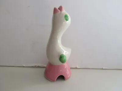 Vintage Shawnee Pottery Pink Pie Bird Vent Mid Century 5” Pillsbury Premium • $17.95