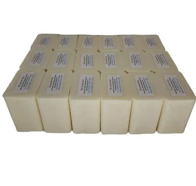 18 Lb CREAMY GOAT'S MILK MELT AND POUR SOAP Goat Base All Natural Bulk Wholesale • $123.50