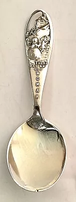 Nursery Rhyme Baby Spoon Watson Sterling  There Was An Old Woman  • $88