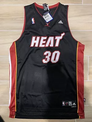 VTG NBA Adidas Miami Heat Michael Beasley Jersey BlackMen XL Stitched NWT RARE • $149.99