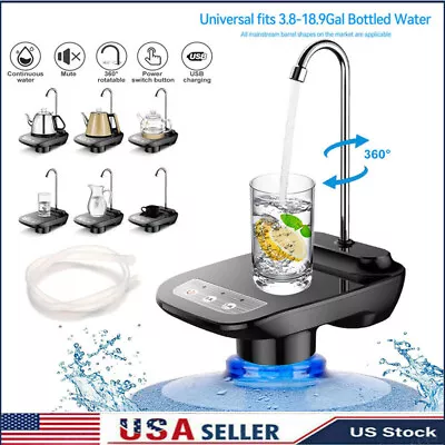 5 Gallon Water Bottle Switch Pump Electric Automatic Universal Dispenser USB • $5.76