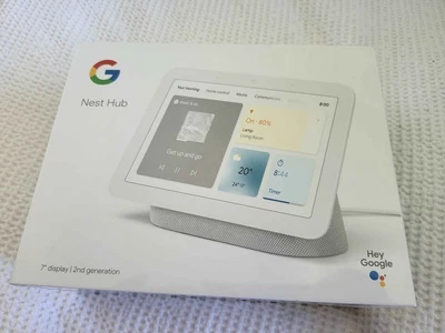 $94.99 • Buy Google Nest Hub 2nd Gen Smart Home Display - Chalk