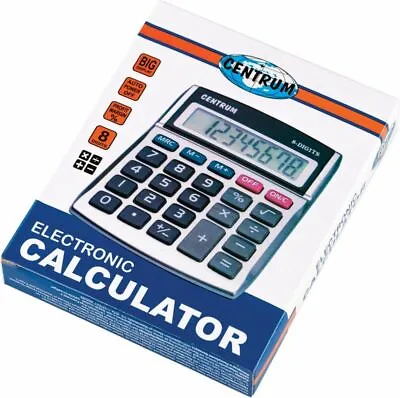 £7.39 • Buy 8 Digit Display With Large Button Desktop Calculator Business Office Stationery