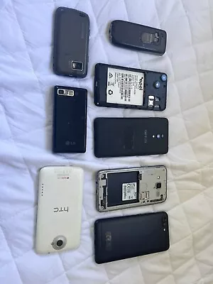 Mixed Bulk Lot MOBILE PHONES  X8 -SOME WORKING Prada HTC Xiaomi LG NOKIA SAMSUNG • $18