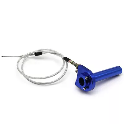 7/8  Twister Grip Throttle Tube Clamp W/ Cable For Motorcycle Dirt Bike 50-125cc • $15.91