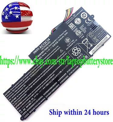 Genuine AC13C34 Battery For Acer Aspire V5-122P V5-132P E3-111 E3-112V Series • $39.99