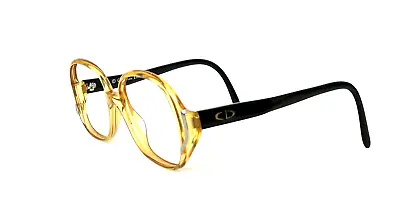 $24.95 • Buy Vintage Eyeglasses Christian Dior Gold & Black Optyl 2201 30 Germany