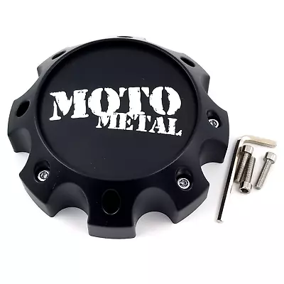 Moto Metal Satin Black MO976 Bolt On 8 Lug Wheel Center Cap P/N MO989S05 • $27