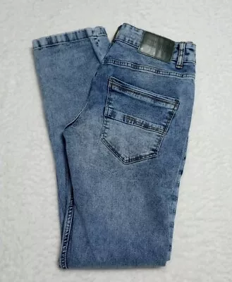Cultura Men's Acid Wash Blue Jeans Size 30x32 Skinny 5-Pocket • $25.20