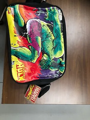 Incredible Hulk Messenger Shoulder Bag School Marvel Retro Brand New With Tag • $15.95