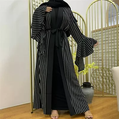 13 GMB Mahtab Populormuslim Long Sleeve Kaftan Maxi Dress Islamic Clothing Abaya • £42.99