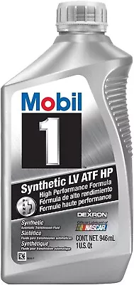 Genuine Oem Mobil 1 Synthetic Lv Atf Hp Fluid 124715 6 Quart + Free Gift • $30