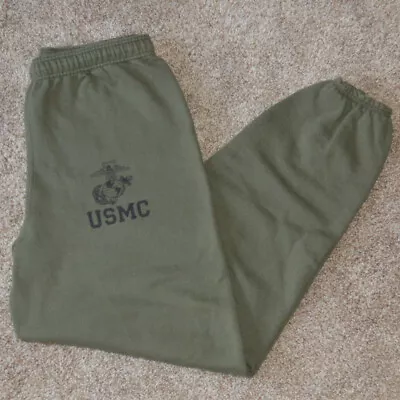 Vintage US Marine Corp Sweat Pants. Men's Size Medium. Made In USA. • $22