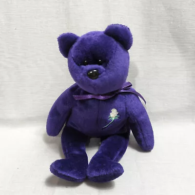 £17.77 • Buy TY Beanie Baby Princess Diana Bear - 1997 2nd Edition - VGC