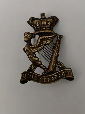 £70 • Buy Early Victorian Royal Irish Rifles Cap Badge