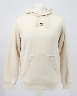Adidas Originals Essentials Womens Fleece Hoodie Uk S  Wonder White  Rrp £47 En • £27.51