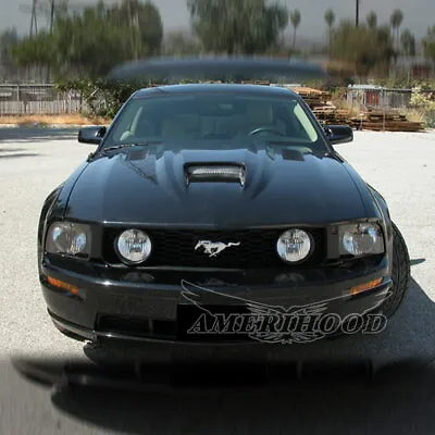 Fits Ford Mustang 2005-2009 Type-SMS Style Heat Extraction Ram Air Hood • $500