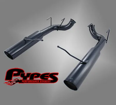 2011-2014 Mustang GT 5.0 BLACK 3  PYPES Pype Bomb Muffler Delete Kit 4  Tips • $397.75