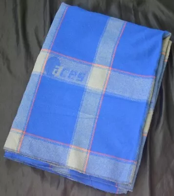 $34.99 • Buy Vintage ACES AIRLINE Wool In Flight Blanket Colombia