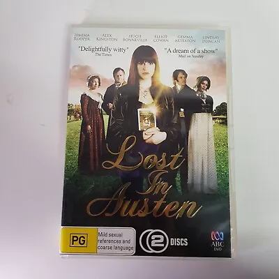 Lost In Austen DVD 2008 2 Disc Set ABC Historical Drama TV Series Show PAL 4 • £12.47