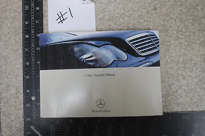 Mercedes Benz C230 C240 C320 C32 Owner's Manual 2003 Book 03 Free Shipping OM698 • $15.74