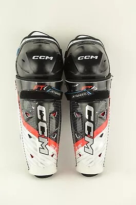 CCM Jetspeed FT 6 Ice Hockey Shin Guards Senior Size 15 (0404-0013) • $90